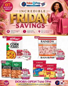 Preview of Take n Pay flyer valid from 07/08/2026