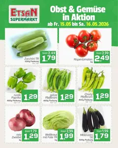 Vorschau der Angebote: ETSAN ETSAN Obst & Gemüse gültig ab 15.05.2026