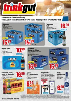 Vorschau von dem Prospekt des Geschäftes Trinkgut, gültig ab dem 03.08.2026