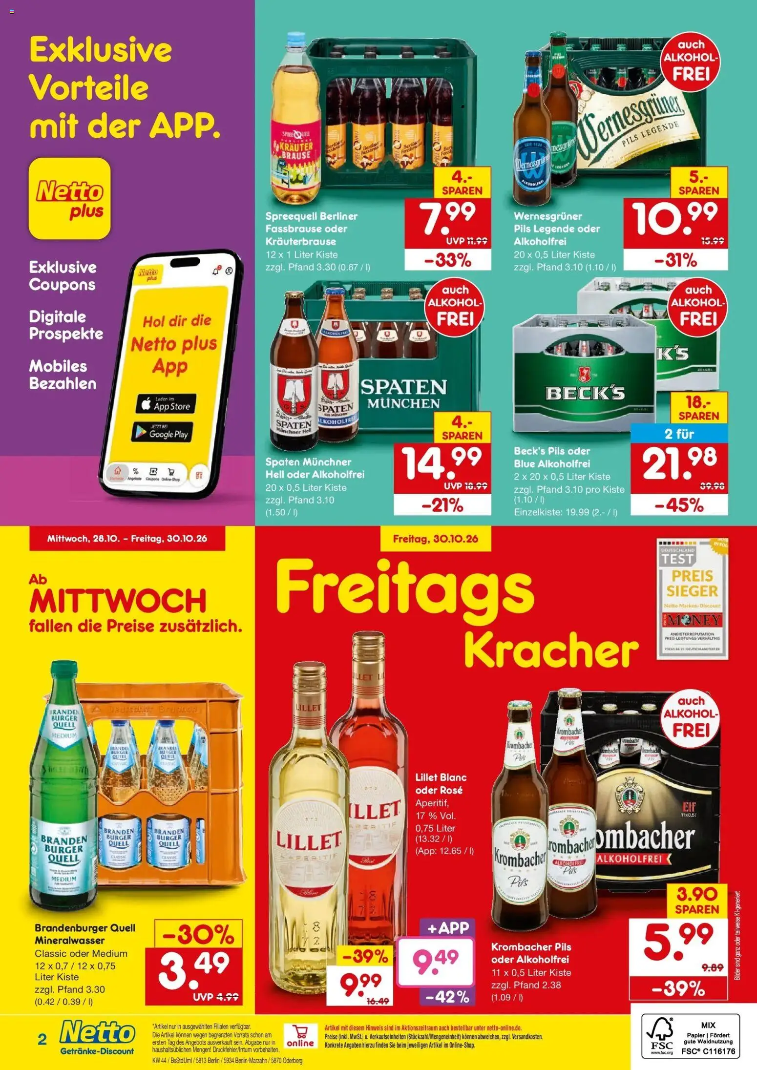 Vorschau von dem Prospekt des Geschäftes Netto Marken-Discount, gültig ab dem 26.10.2026