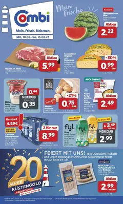 Vorschau von dem Prospekt des Geschäftes Combi, gültig ab dem 10.08.2026