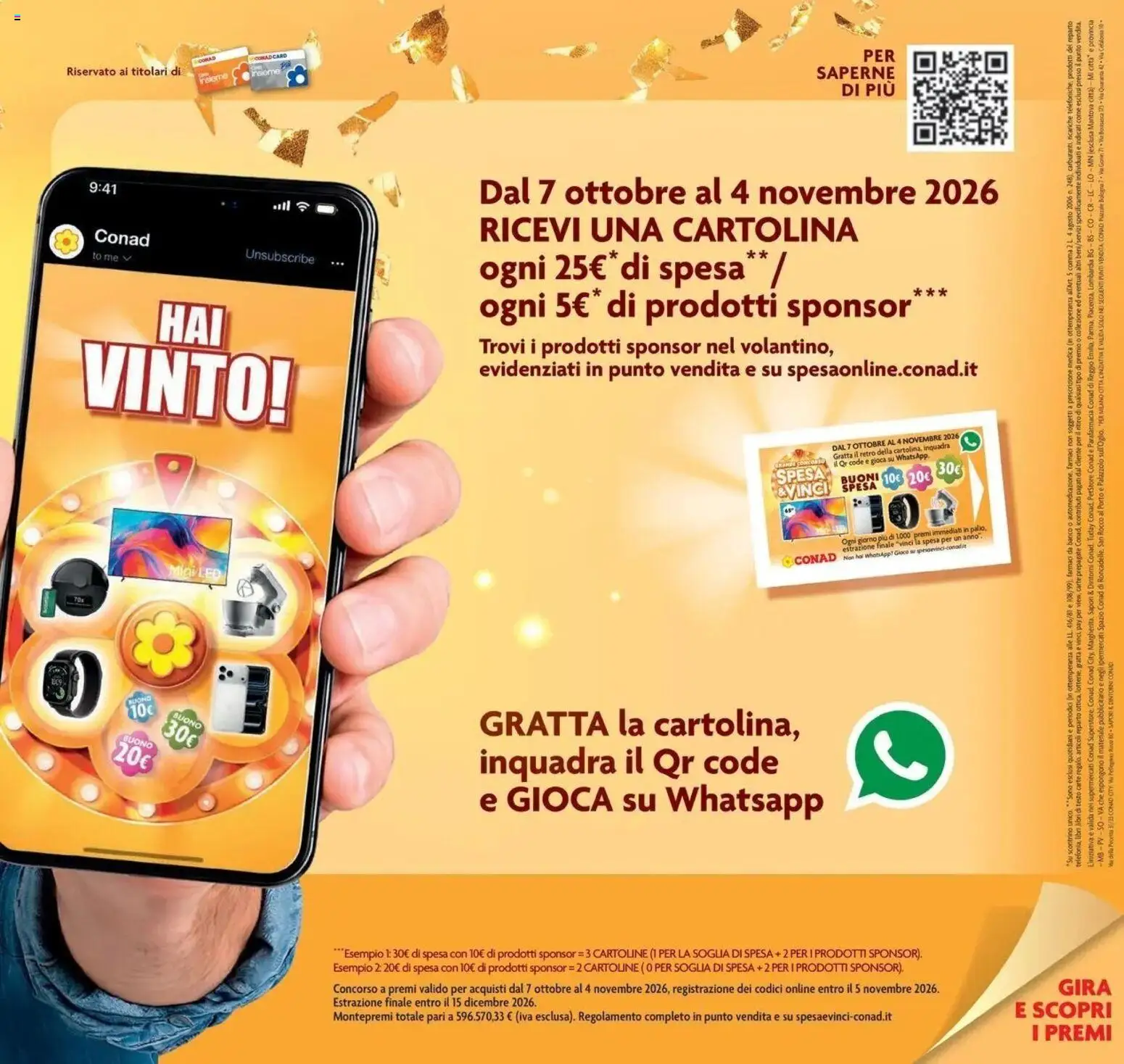 Anteprima dell'opuscolo Conad volantino Rio Saliceto dal negozio Conad valido da 21/10/2026
