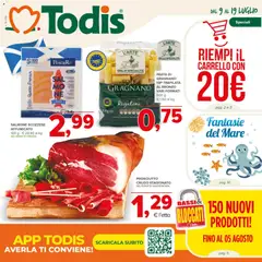 Anteprima dell'opuscolo Todis volantino Lazio dal negozio Todis valido da 09/07/2026