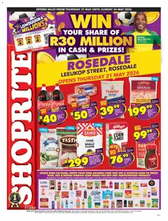 Preview of Shoprite flyer valid from 21/05/2026