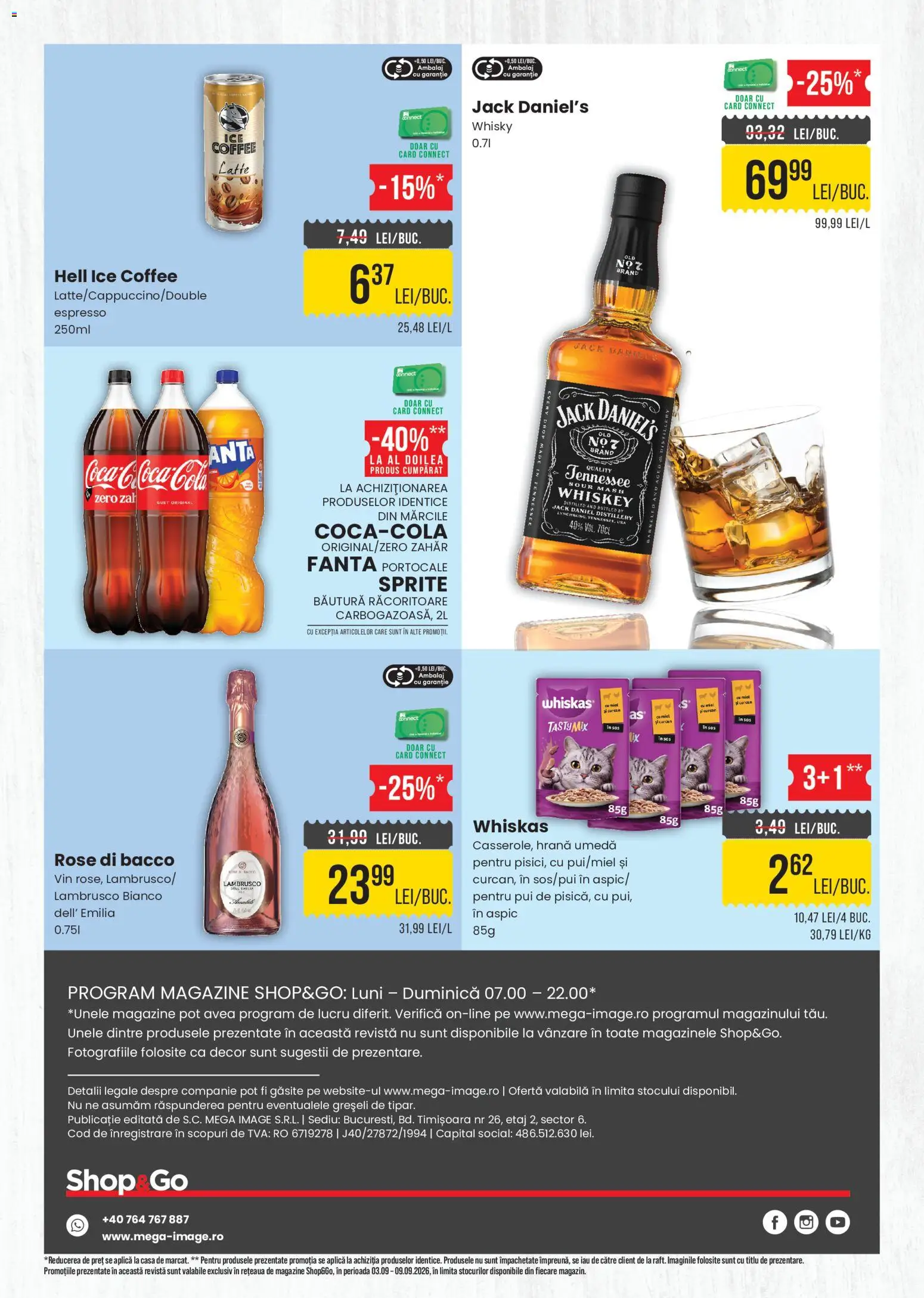 Previzualizarea de cataloage: Mega Image Mega Image Catalog Shop&Go valabil de la 03.09.2026
