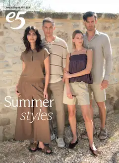 Prévisualisation de e5 Mode Publicité du magasin e5 Mode formulaire valide 01/08/2026