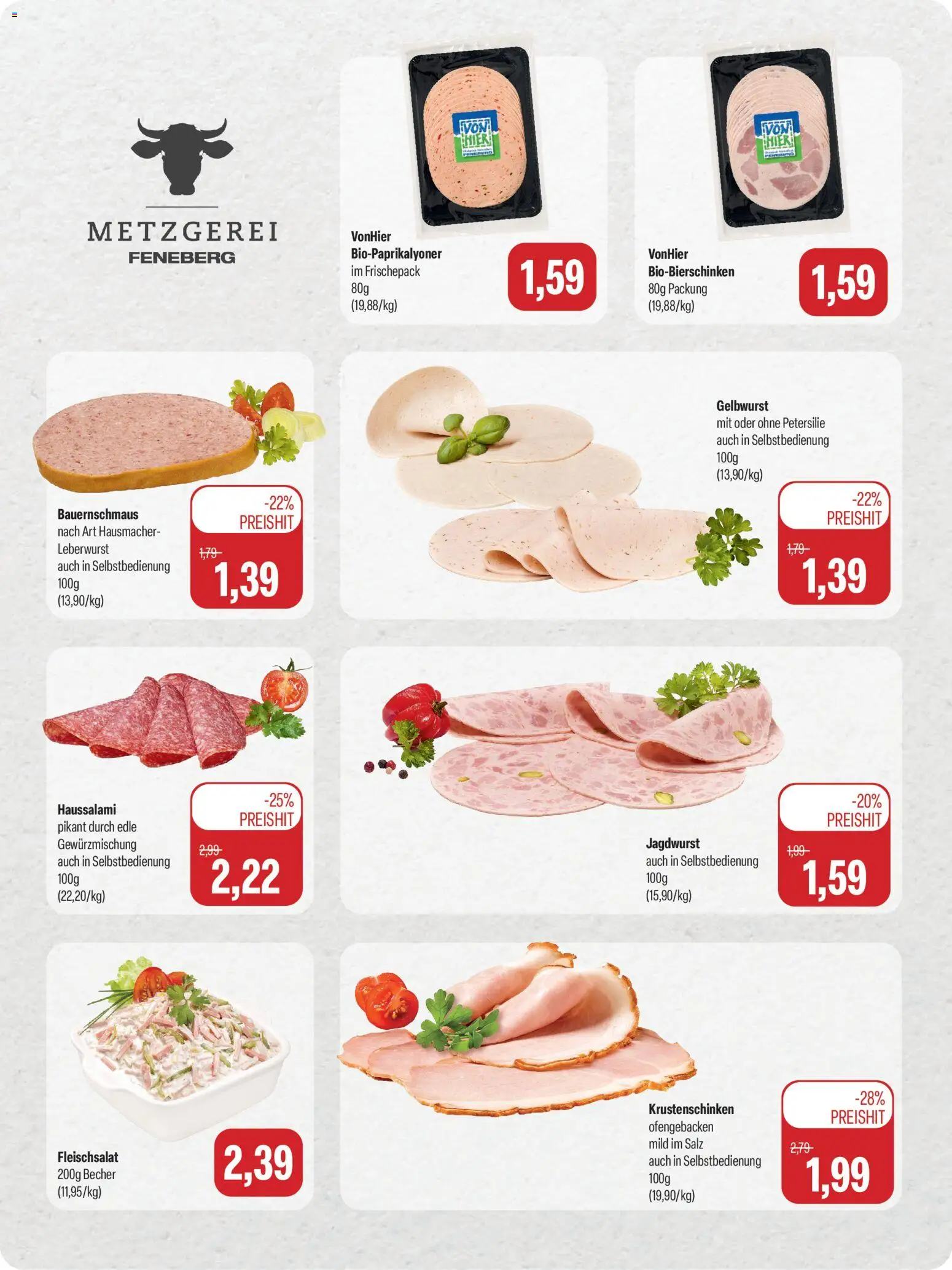 Vorschau von dem Prospekt des Geschäftes Feneberg, gültig ab dem 26.10.2026