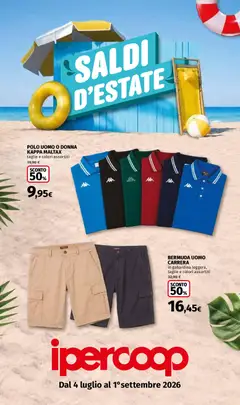 Anteprima dell'opuscolo Ipercoop volantino Saldi D'Estate Lombardia dal negozio Ipercoop valido da 04/07/2026