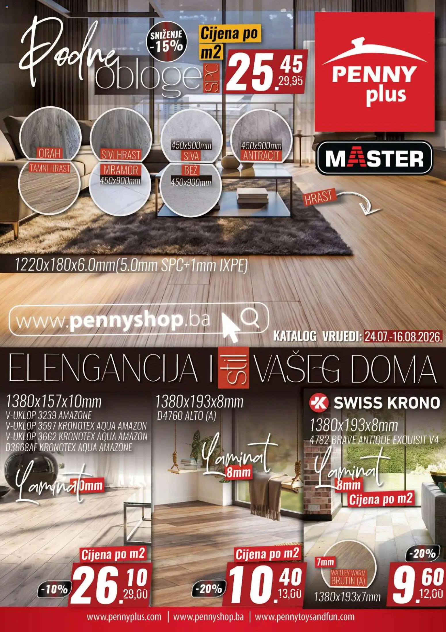 Pregled letka Penny Plus katalog trgovine Penny Plus vrijedi od 24.07.2026