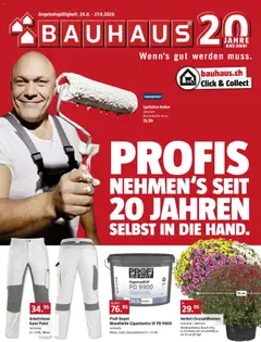 Vorschau des Merkblatts Bauhaus aktionen vom Shop Bauhaus gültig von 24.08.2026 bis 27.09.2026
