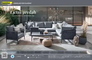Pregled letka Lesnina Ljetni predah trgovine Lesnina vrijedi od 01.07.2026
