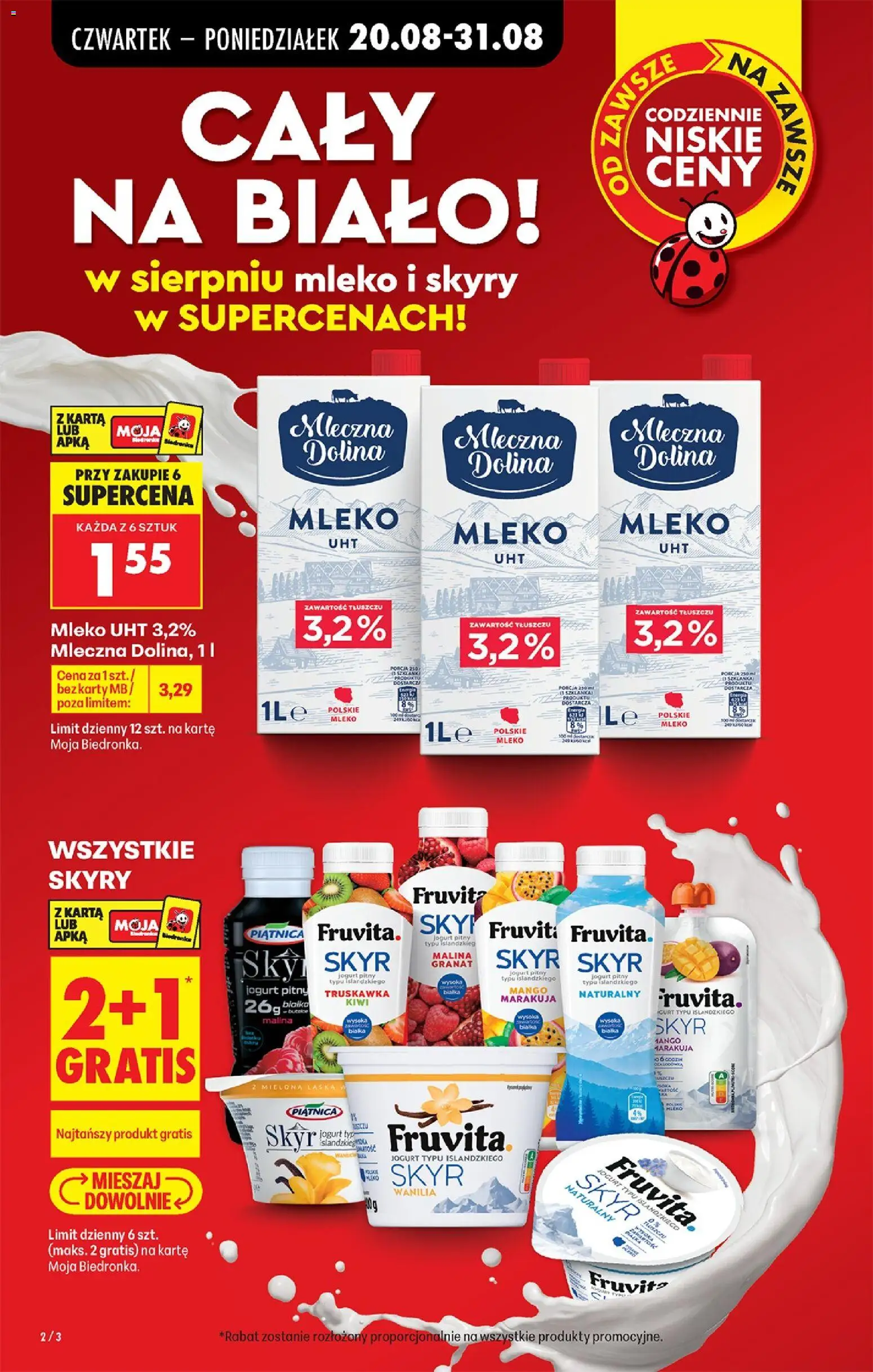 Pogląd gazetki "Biedronka gazetka od czwartku" ze sklepu Biedronka ważnej od 20.08.2026