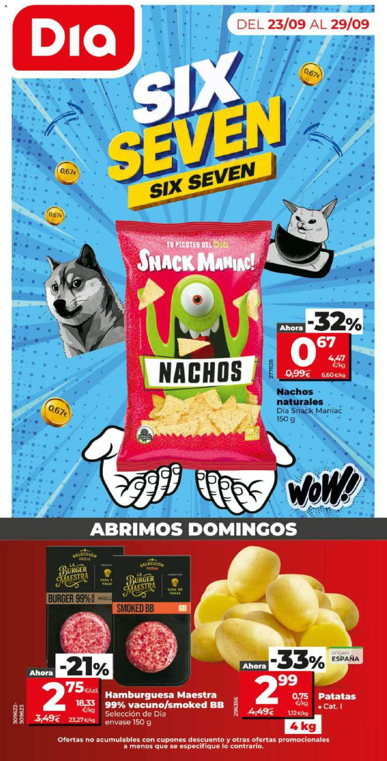Nuevo folleto Dia desde 23/09