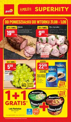 Pogląd gazetki "POLOmarket gazetka - Super Hity" ze sklepu POLOmarket ważnej od 31.08.2026