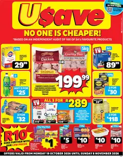 Preview of Usave flyer valid from 19/10/2026
