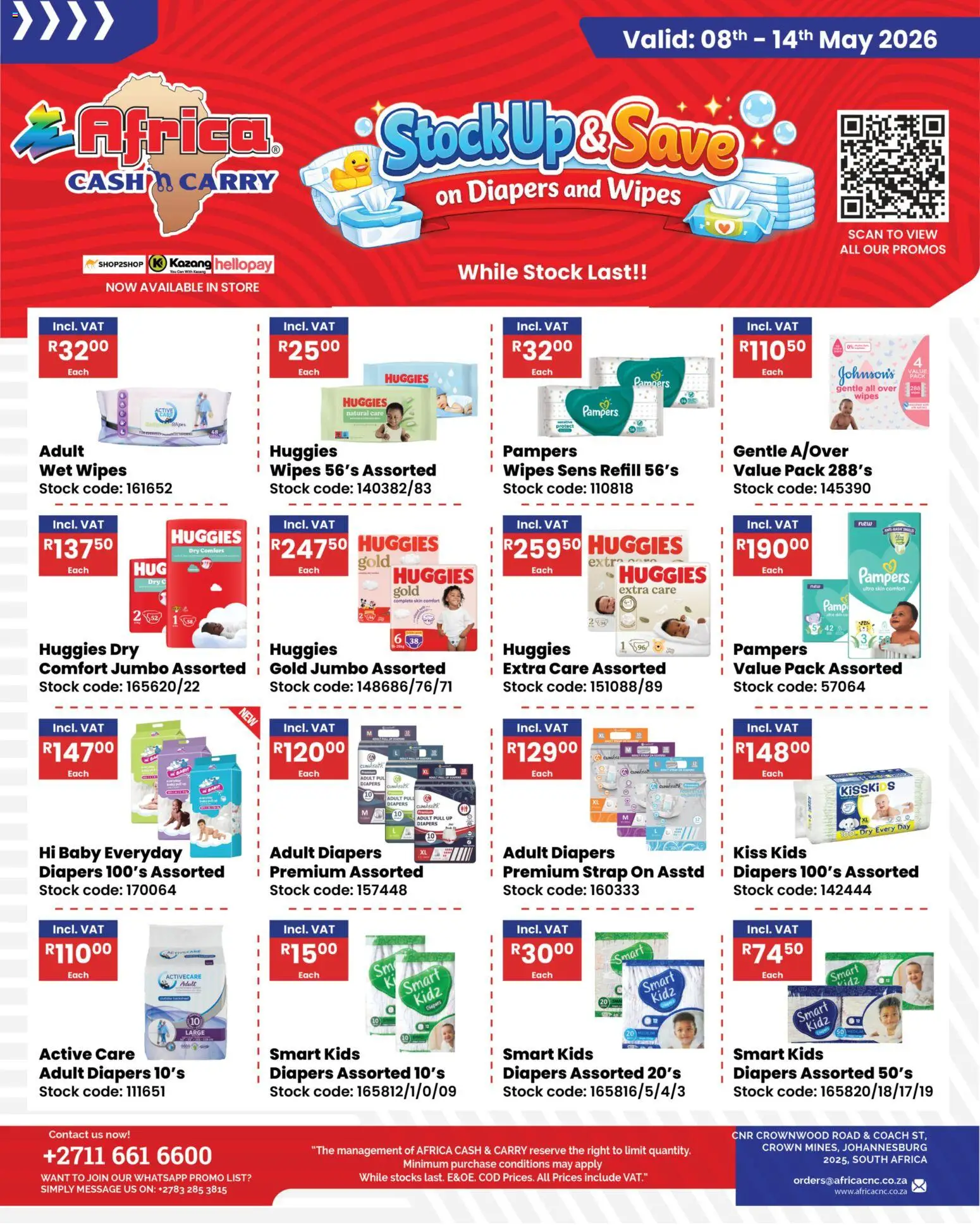 Preview of Africa Cash & Carry flyer valid from 08/05/2026