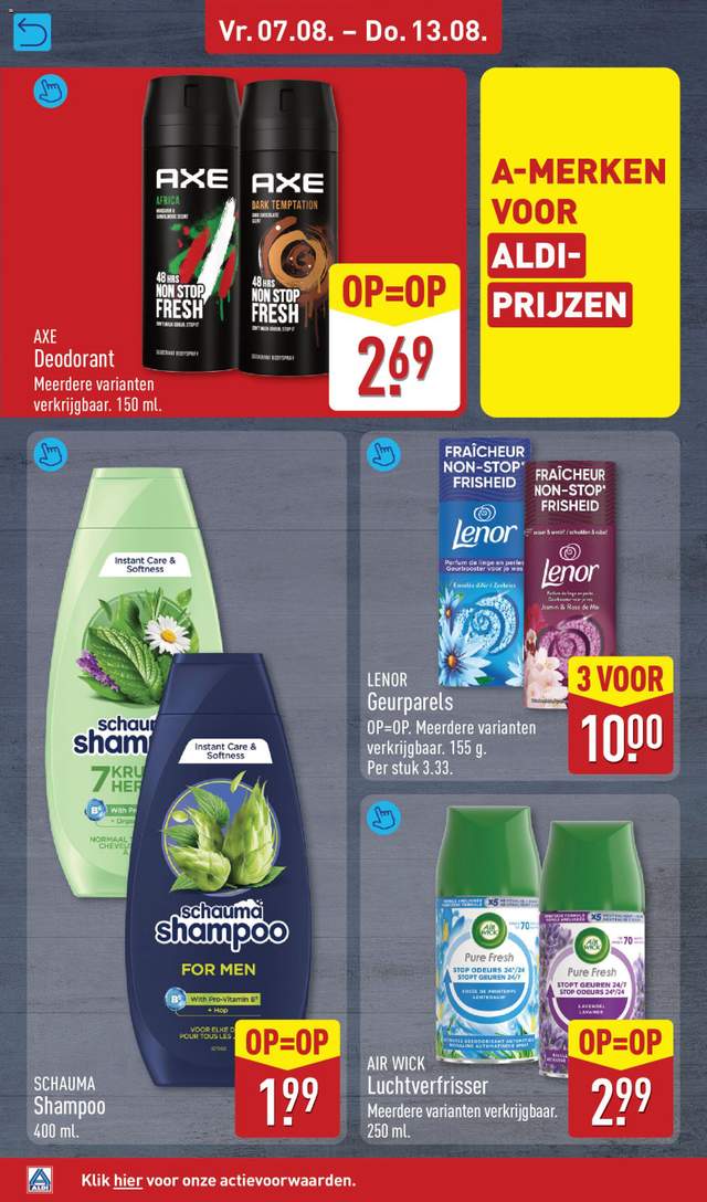 Nieuwe Aldi folder vanaf 03-08
