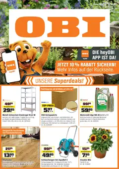 Vorschau des Merkblatts UNSERE SUPERDEALS! vom Shop OBI gültig von 07.07.2026 bis 04.08.2026