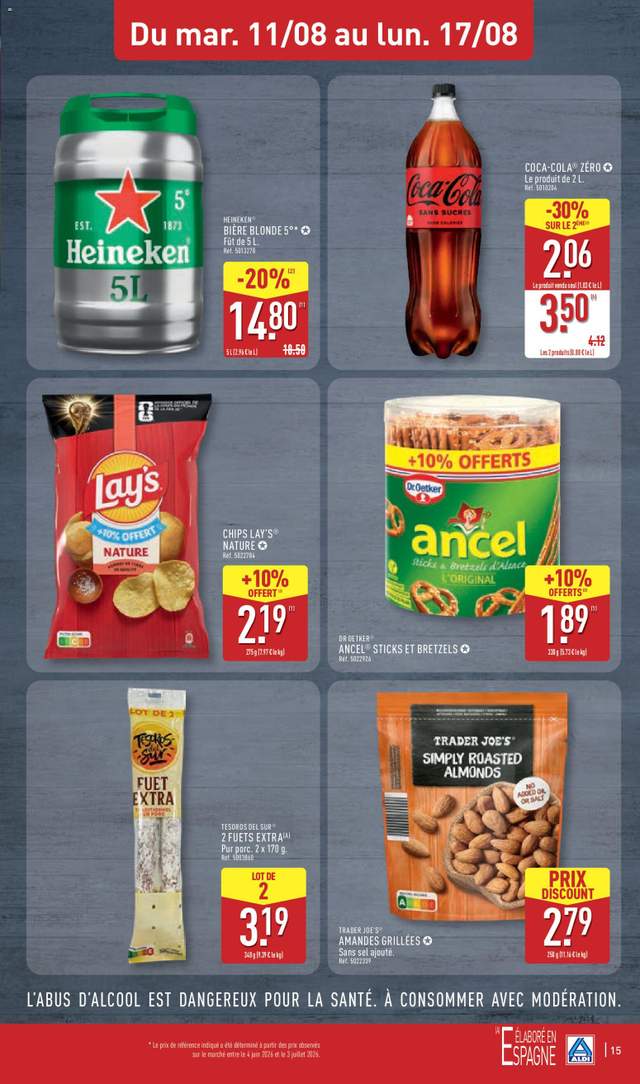 Nouveau catalogue Aldi à partir du 11/08