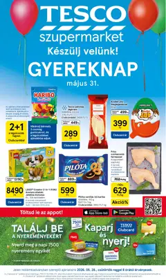 Tesco - Tesco Szupermarket akciós újság megtekintése, amely érvényes 2026.05.28.-től