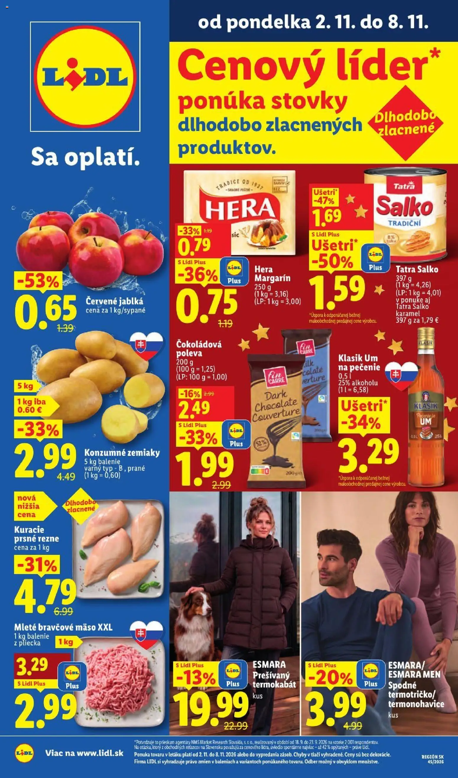 Nový LIDL leták od pondelka 02.11.2026 > Lidl leták online