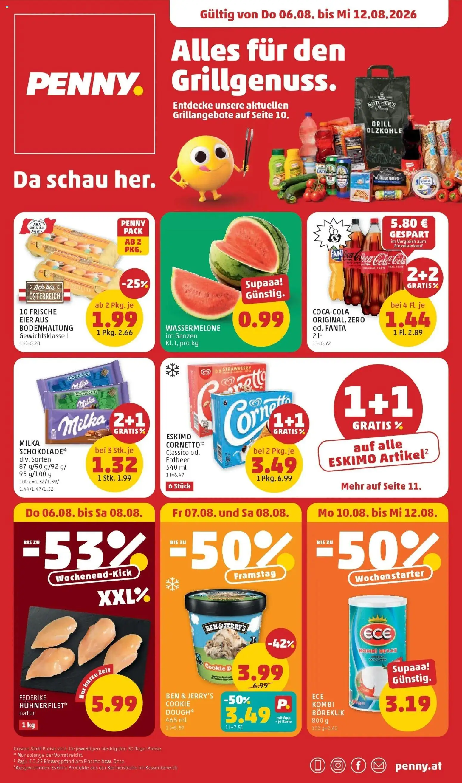 Vorschau der Angebote: Penny Markt Penny Markt Die ganze Woche sparen gültig ab 06.08.2026