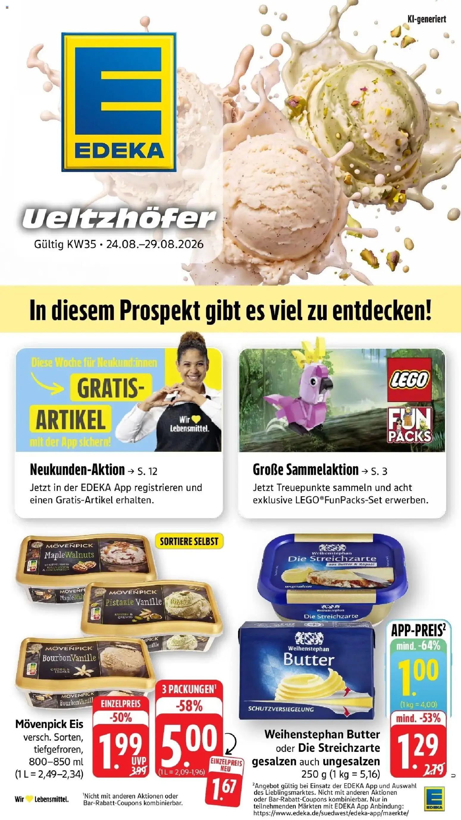 Vorschau von dem Prospekt des Geschäftes Edeka, gültig ab dem 24.08.2026
