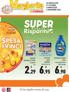 Anteprima dell'opuscolo Conad volantino Margherita Lombardia dal negozio Conad valido da 21/10/2026