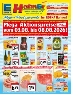 Vorschau von dem Prospekt des Geschäftes Edeka, gültig ab dem 03.08.2026