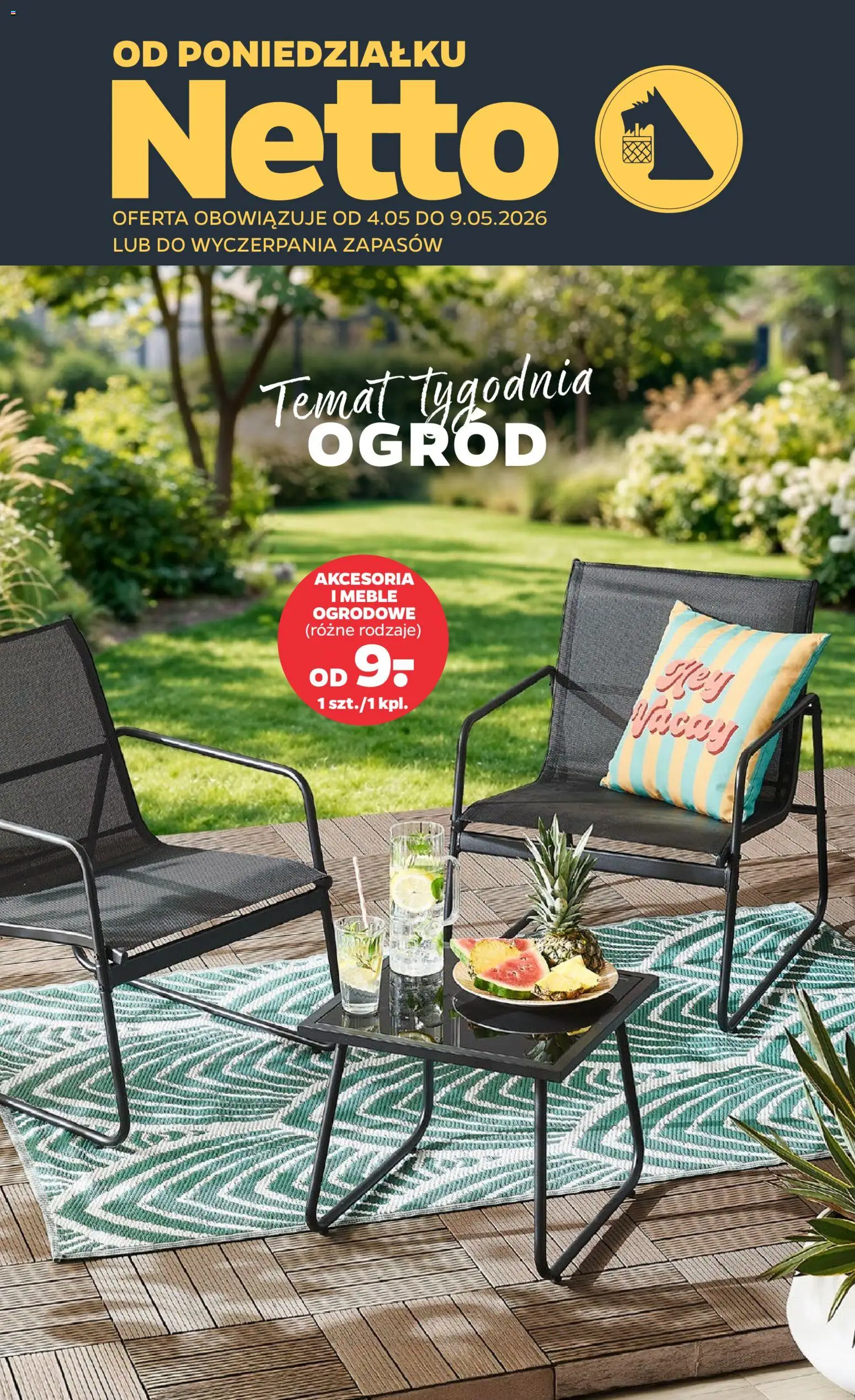 Pogląd gazetki "Netto gazetka od poniedziałku NonFood" ze sklepu Netto ważnej od 04.05.2026