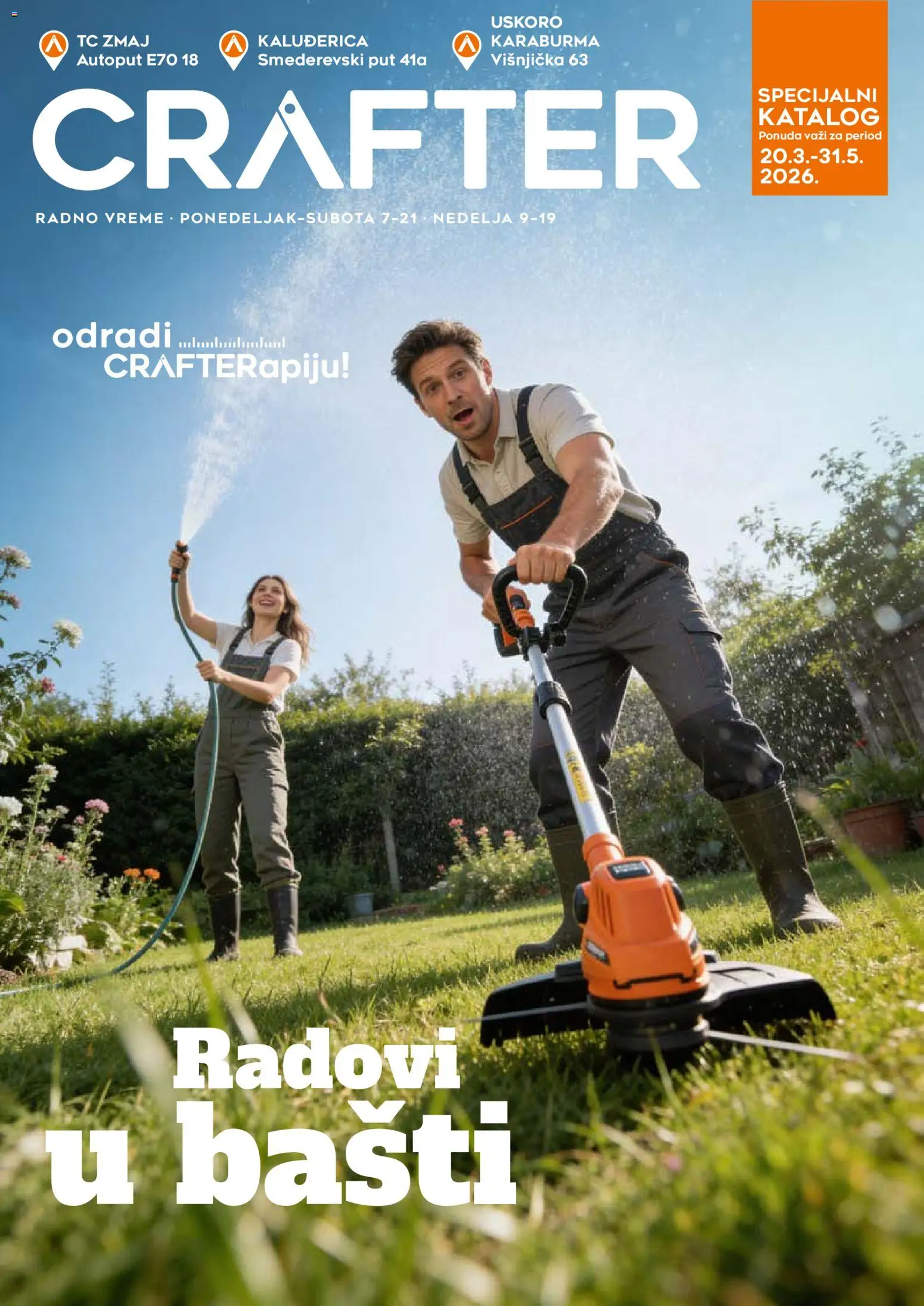Pregled Crafter kataloga - važi od 20.03.2026