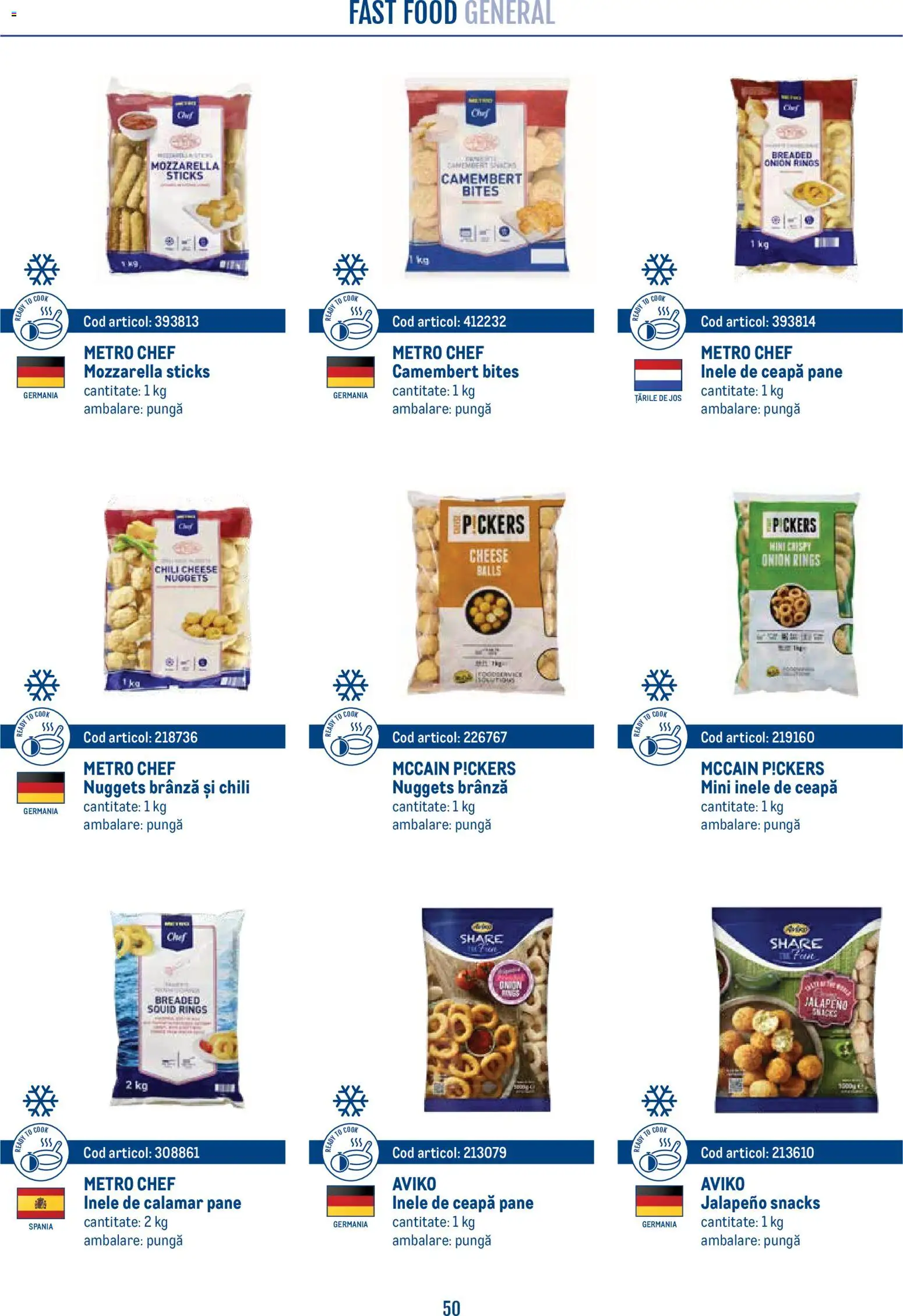 Previzualizarea de cataloage: Metro Metro Catalog Smart Chef valabil de la 21.04.2026 - Mozzarella, Brânză, Ceapă, Pungă