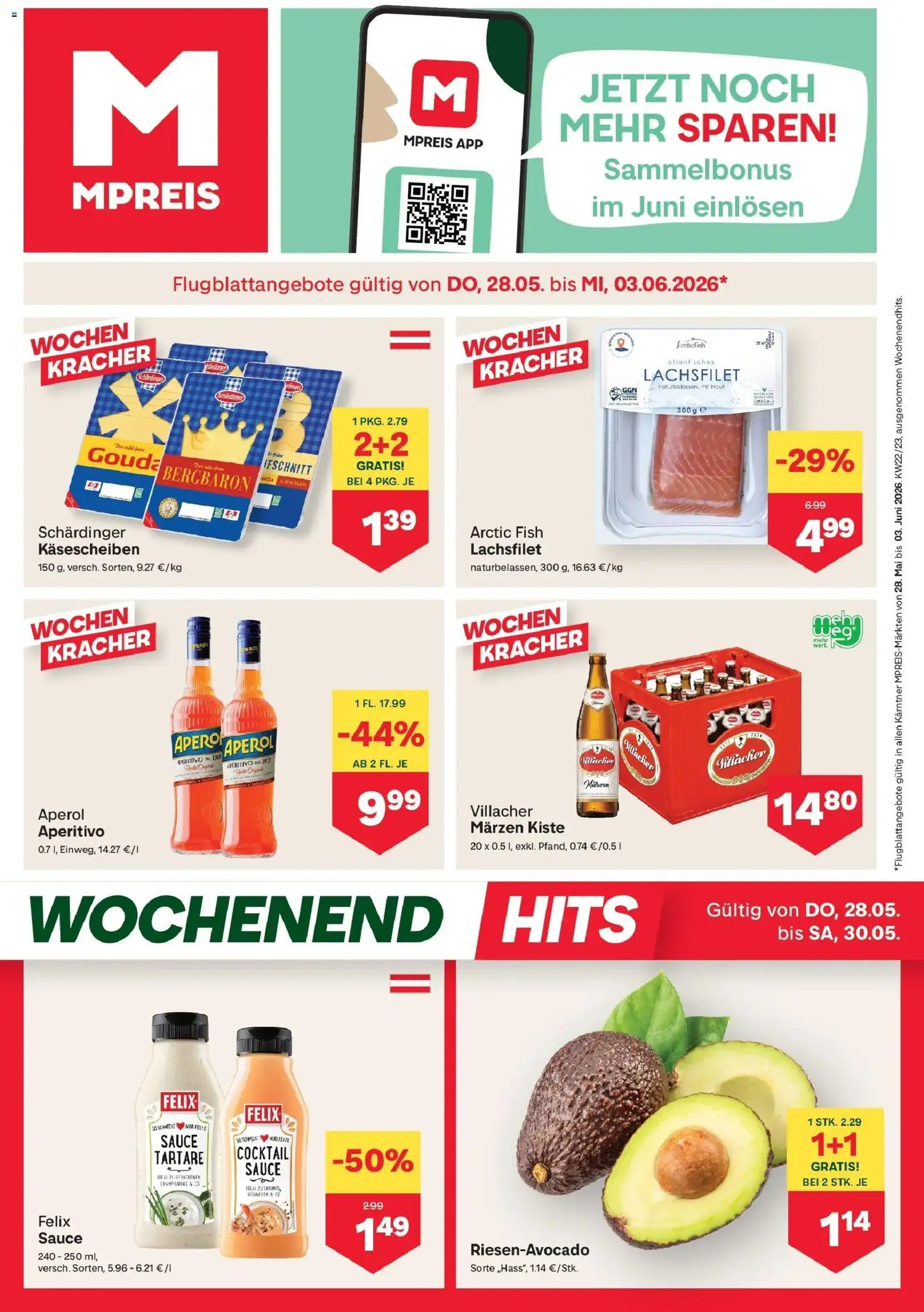 Vorschau der Angebote: MPREIS MPREIS Velden gültig ab 28.05.2026