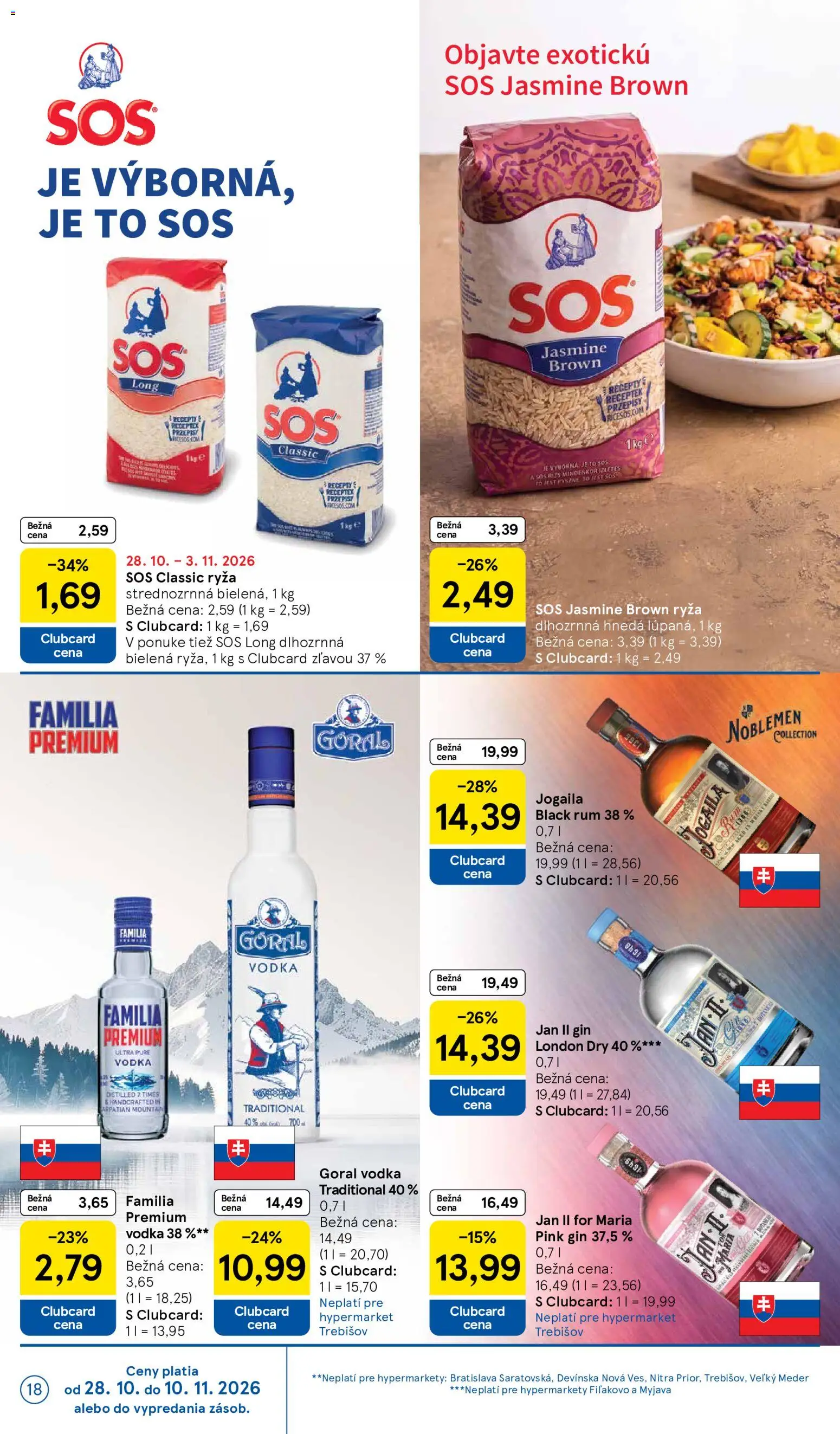 Náhľad Tesco letáku platného od 28.10.2026