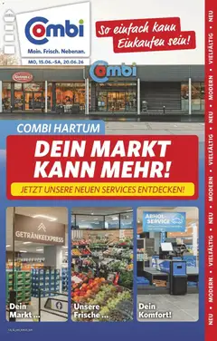 Vorschau von dem Prospekt des Geschäftes Combi, gültig ab dem 15.06.2026