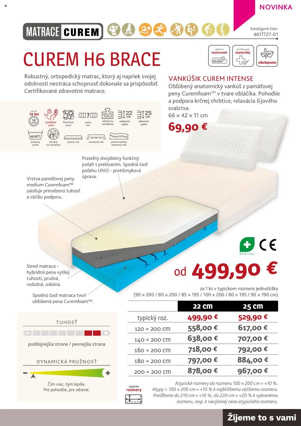 Náhľad ASKO nábytok letáku platného od 05.06.2025 - Matrace, Vankúš, Rošt, Pena