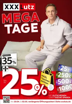 Vorschau von dem Prospekt des Geschäftes XXXLutz, gültig ab dem 25.04.2026