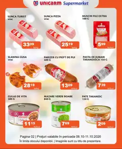 Previzualizarea de cataloage: Unicarm Unicarm Catalog Prețuri de weekend valabil de la 08.10.2026