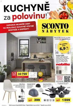 Náhled nabídky: Sconto nábytek Sconto nábytek leták platný od 26.08.2026