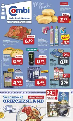 Vorschau von dem Prospekt des Geschäftes Combi, gültig ab dem 01.06.2026