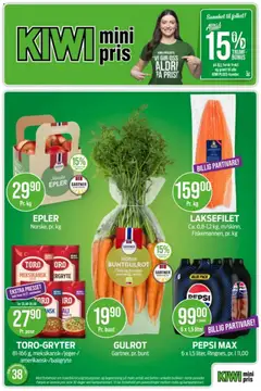 Forhåndsvis Kiwi kundeavis fra butikk Kiwi gyldig fra 14/09/2026