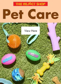 Preview of catalogue The Reject Shop Catalogue - Pet Care from shop The Reject Shop valid 13/08/2026