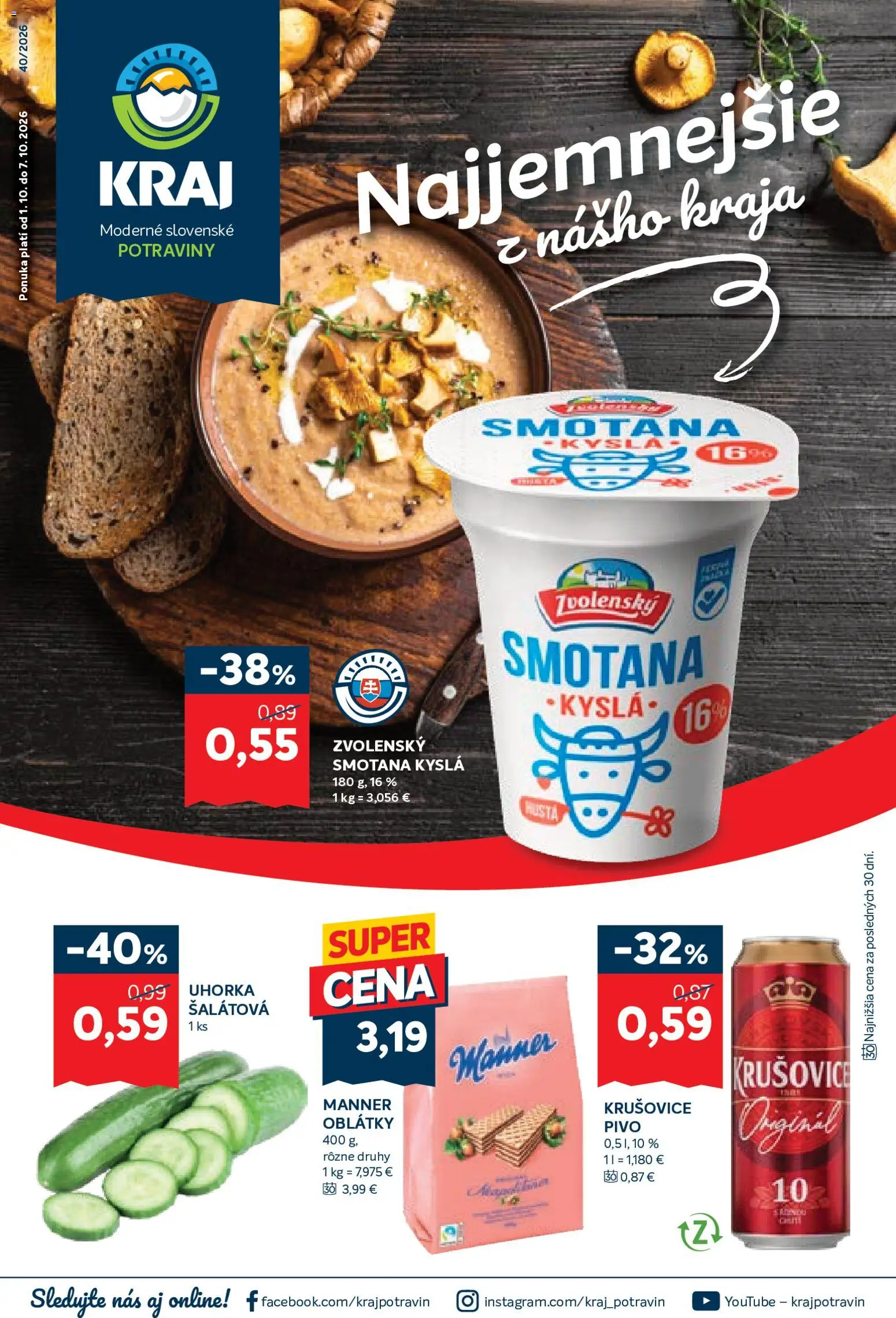 Náhľad Kraj letáku platného od 01.10.2026