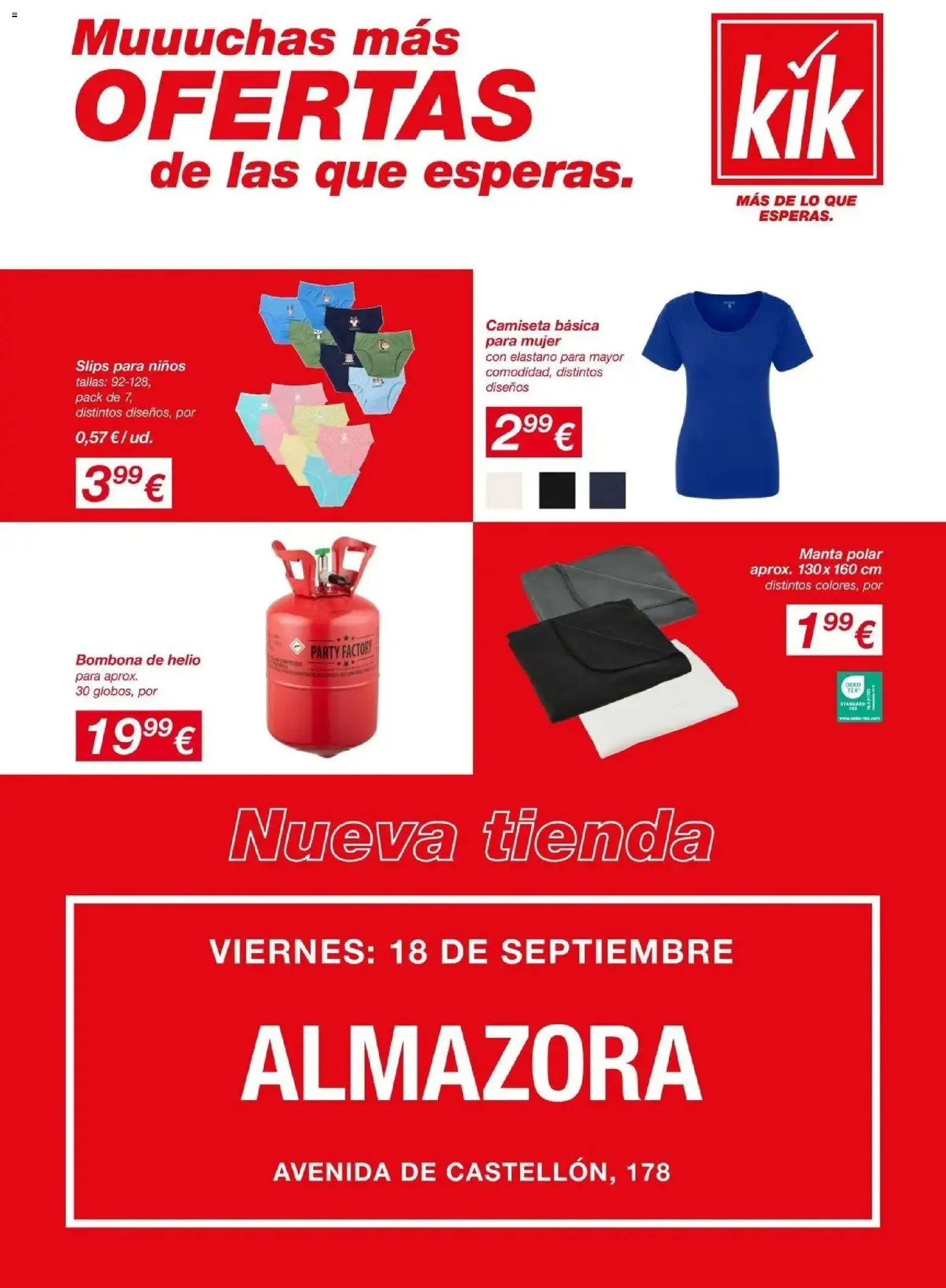 Vista previa del folleto de la tienda KIK válido desde el 15/09/2026 
