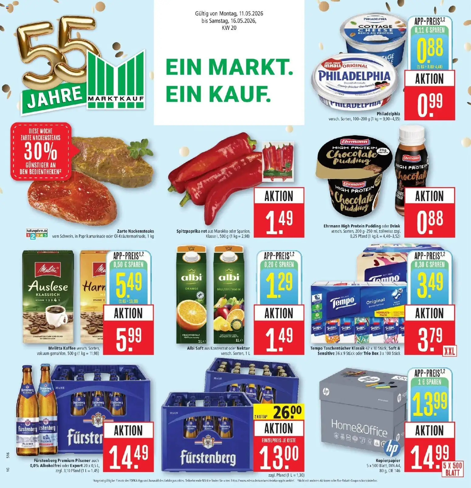 Vorschau von dem Prospekt des Geschäftes Marktkauf, gültig ab dem 10.05.2026