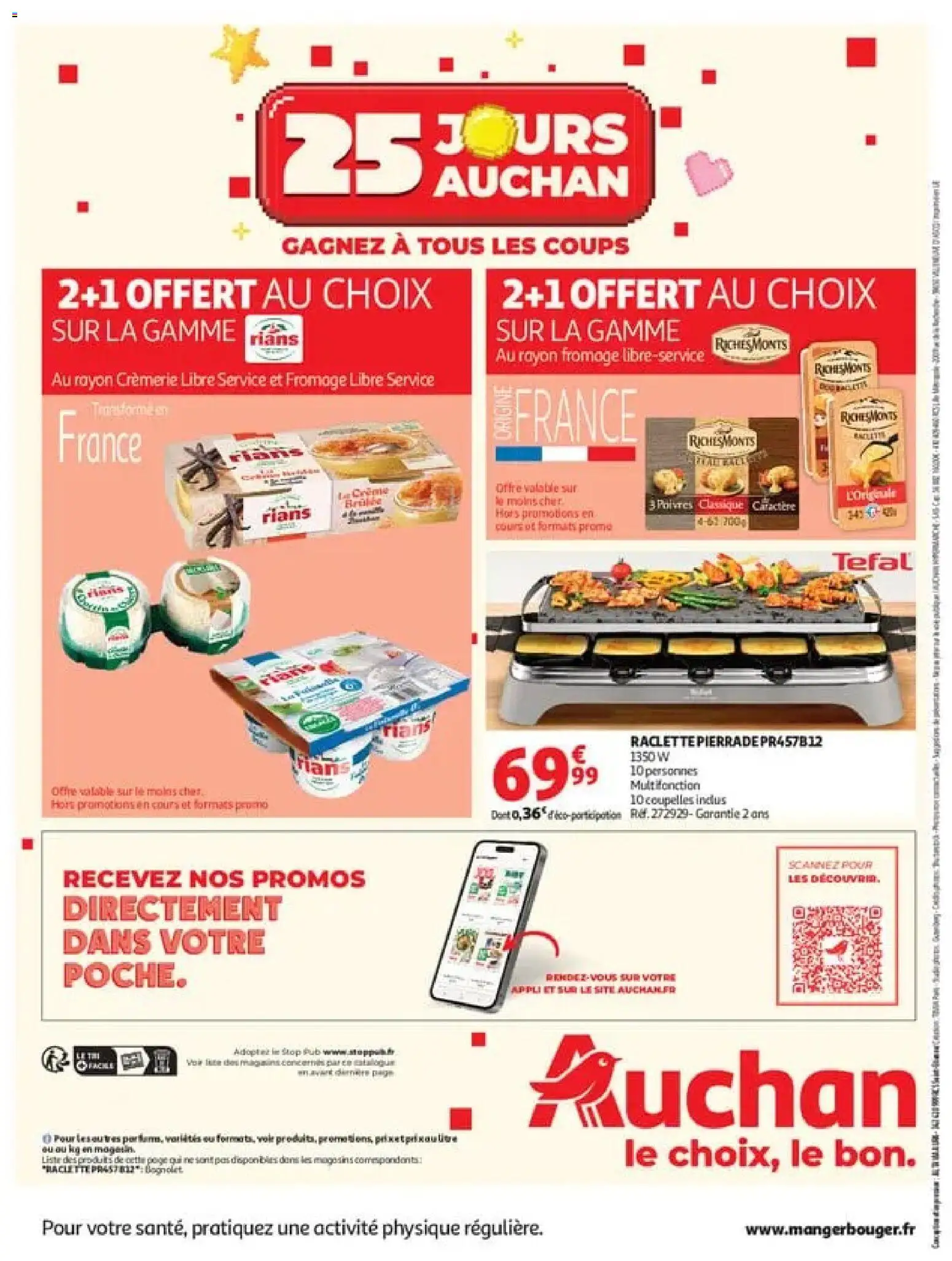 Prévisualisation de Auchan 25 jours 2 hypers du magasin Auchan formulaire valide 03/11/2026