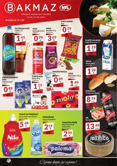 Pregled letka Bakmaz Letak trgovine Bakmaz vrijedi od 24.09.2026