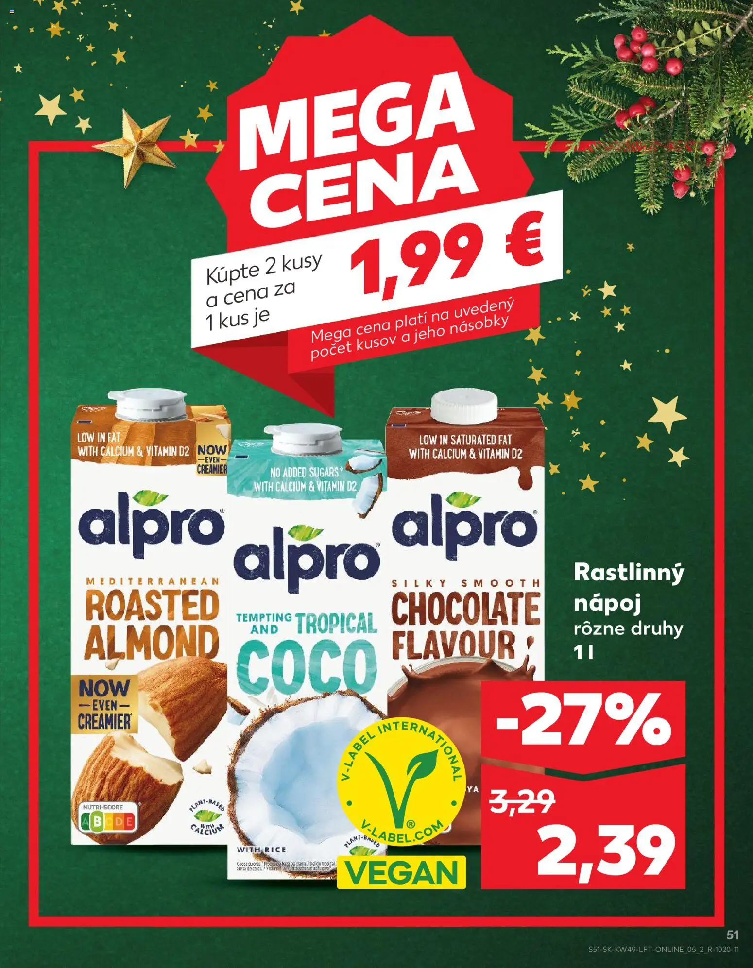 Náhľad Kaufland letáku platného od 04.12.2025 - Alpro