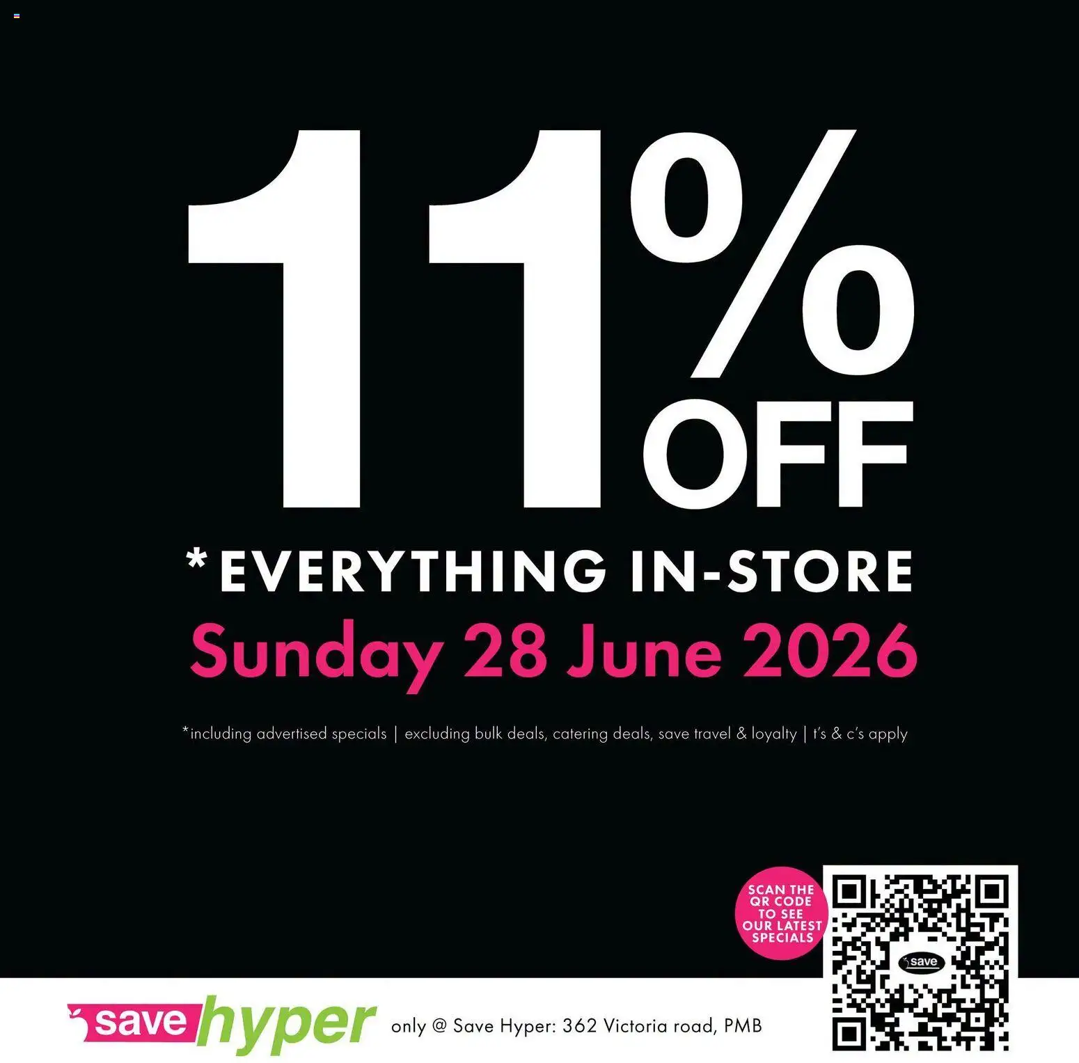 Preview of Save flyer valid from 28/06/2026