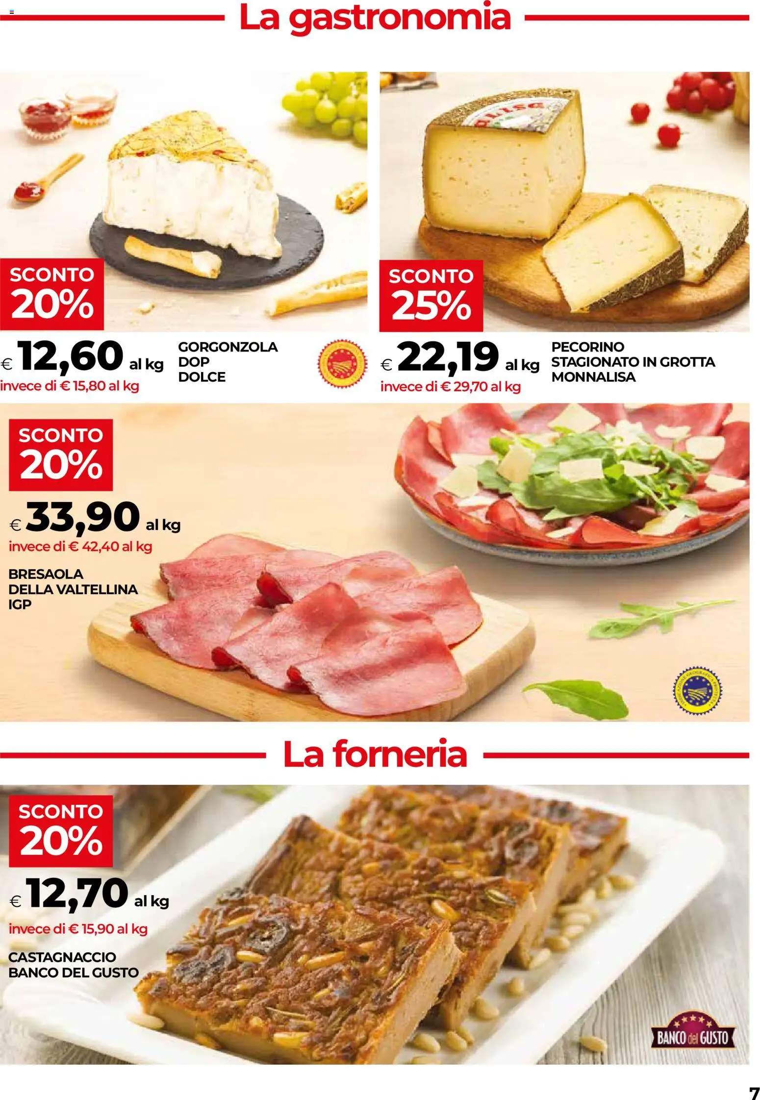 Anteprima dell'opuscolo COOP volantino Firenze dal negozio COOP valido da 29/10/2026 - Gorgonzola, Bresaola, Pecorino